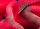 ফ্যাশন আইকন মুদ্রিত ডোরা শৈলী, microfleece চাদর দিয়ে মাইক্রো ভেড়ার লোম বিছানার চাদর