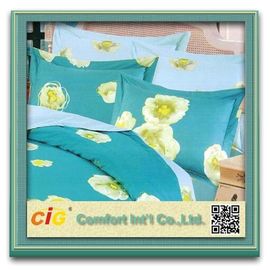 100% Cotton Fashion Bedding Sheets , Color fastness 4.
