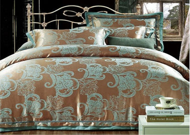 ফ্লোরা লেপের Tencel বেডিং / দেশ বেডিং Jacquard সঙ্গে সেট